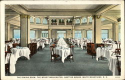 The Mount Washington Hotel - The Dining Room Bretton Woods, NH Postcard Postcard