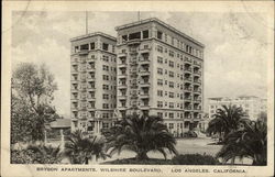 Bryson Apartments, Wilshire Boulevard Postcard