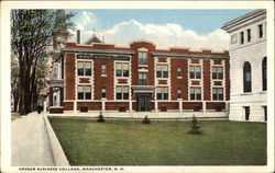 Hesser Business College Postcard