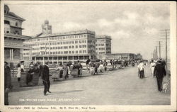 Rolling Chair Parade Atlantic City, NJ Postcard Postcard