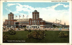 Municipal Pier Postcard