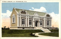 Public Library Building Postcard