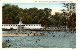 Bathing Pool, Starved Rock State Park Postcard