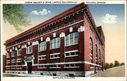 Hiram Walker & Sons Limited - Bottling Building Postcard