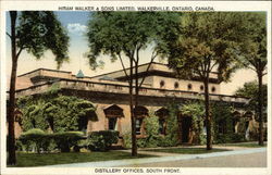 Hiram Walker & Sons Limited, Distillery Offices - South Front Postcard