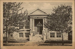 Public Library Midland, ON Canada Ontario Postcard Postcard