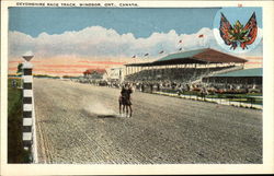 Devonshire Race Track Postcard