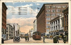 Portage Avenue Postcard