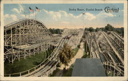 Derby Racer, Euclid Beach Postcard