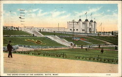 The Grand Stand at the Gardens Butte, MT Postcard Postcard