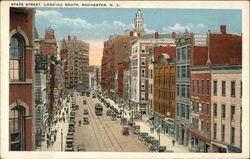 State Street, Looking South Rochester, NY Postcard Postcard