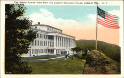 The World Famed View from the Catskill Mountain House Palenville, NY Postcard Postcard