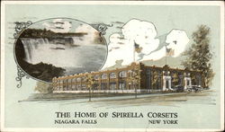 Spirella Corsets - Headquarters and Offices Postcard