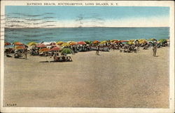 Bathing Beach Postcard