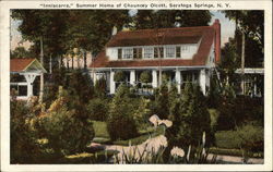 Inniscarra - Summer Home of Chauncey Olcott Saratoga Springs, NY Postcard Postcard