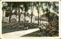 The Hathorn Springs State Reservation Building Postcard