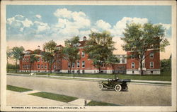 Womens and Childrens Hospital Syracuse, NY Postcard Postcard