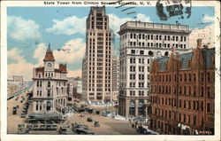 State Tower from Clinton Square Syracuse, NY Postcard Postcard