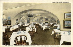 Prince George Hotel - New England Dining Room Postcard