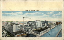 Plant of the Patent Cereals Co Geneva, NY Postcard Postcard