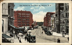 East Genesee St. from Salina St Syracuse, NY Postcard Postcard