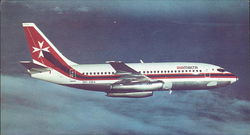 Air Malta Boeing 737-200 Advanced Large Format Postcard