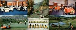 "Le Club de Golf de Mont Gabriel" Large Format Postcard