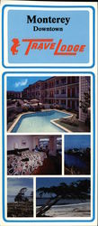 Monterey Downtown TraveLodge Large Format Postcard