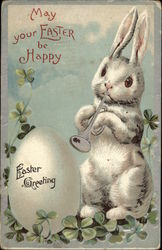 Easter Greeting - May your Easter be Happy Postcard