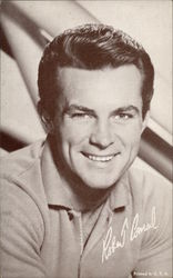 Robert Conrad Actors Postcard Postcard