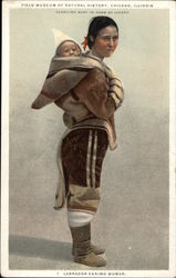 Labrador Eskimo Woman Postcard