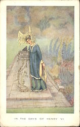 In the Days of Henry VI Art Postcard Postcard