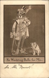 No Wedding Bells for Me Postcard