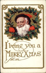 I bring you a Merry Christmas Postcard