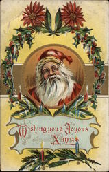 Wishing You a Joyous Christmas Postcard