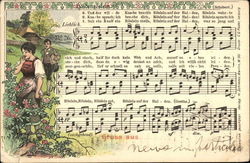 Gruss Aus - Music Postcard