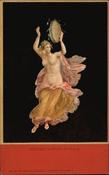 Bacchante danseuse de pompei Postcard