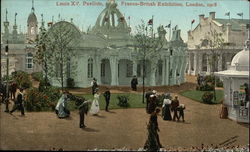 Louis XV Pavilion, Franco-British Exhibition, London, 1908 Exposition Postcard Postcard