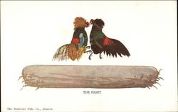 The Fight Postcard