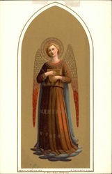 Beato Angelico Dip Postcard