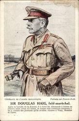 Sir Douglas Haig - British Field Marshal Postcard