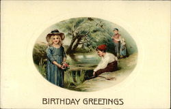 Birthday Greetings Postcard