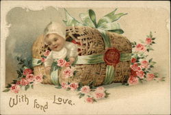 With Fond Love Postcard