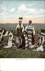 The Chief's Squaws Postcard