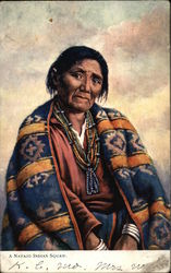 A Navajo Indian Squaw Postcard