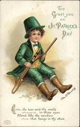 To Greet You on St. Patrick's Day Postcard Postcard