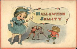 Halloween Jollity Postcard