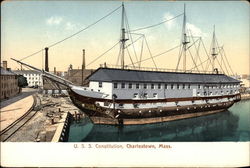 U.S.S. Constitution Postcard