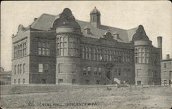 Dental Hall, University of Pa Philadelphia, PA Postcard Postcard