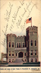 Knights and Ladies of Honor Temple Postcard